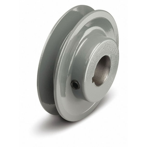 4350 max rpm 5.75 OD Cast Iron TB Woods AK5915//16 FHP Bored-to-size V-Belt Sheave A Belt Section 1 Groove 0.9375 Bore